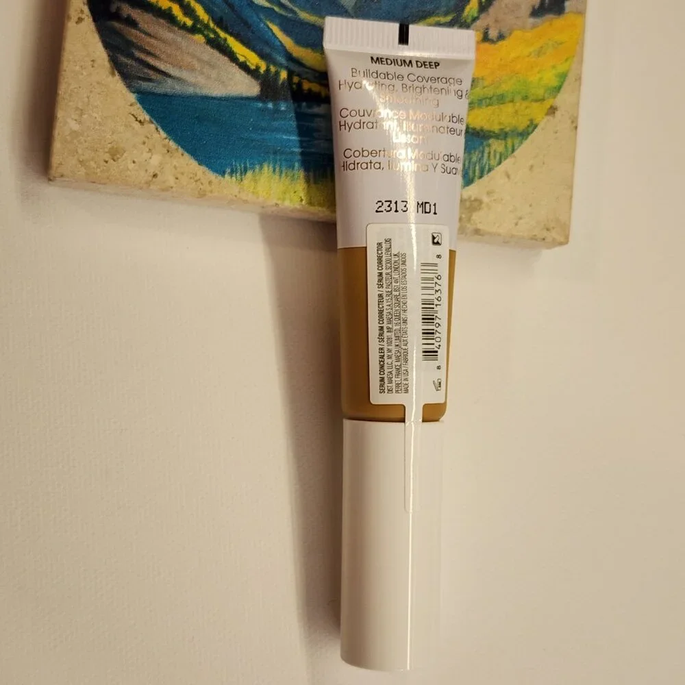 SEALED ~ Flower Beauty Get Real Serum Concealer - Medium Deep